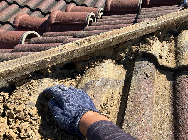 南アルプス市棟撤去